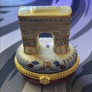 Paris Themed Trinket Box